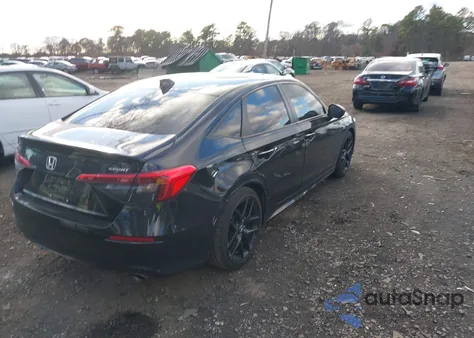 2022 Honda Civic Sport z USA, uszkodzony, nr VIN 2HGFE2F51NH572189